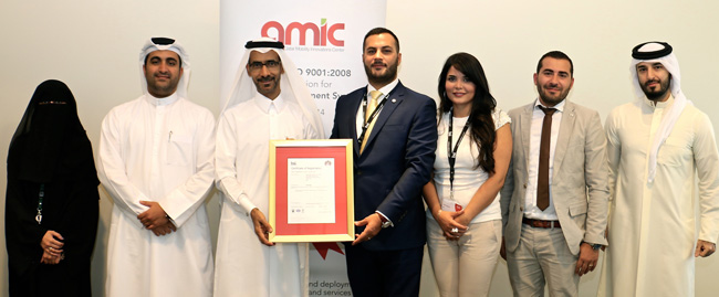 QMIC Receives ISO 9001:2008 Certification for Quality Management System