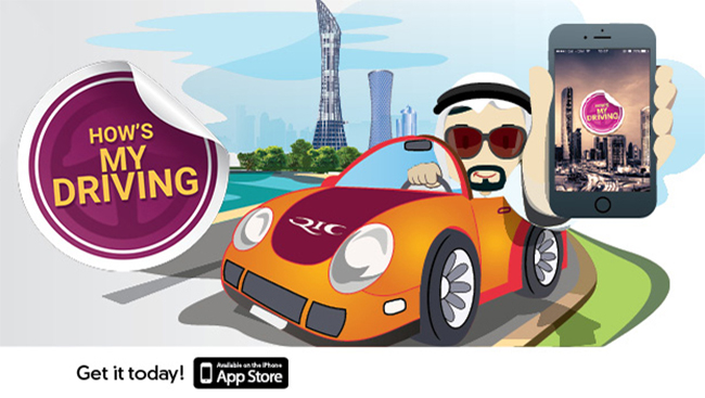 QMIC and QIC Announce the Launch of How’s My Driving? App