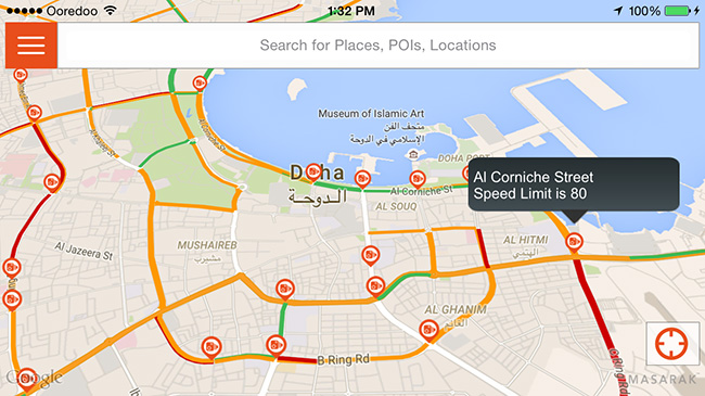 iTraffic, The Leading Local Smart Navigation Application Updated with Major New Features to Help Drivers in Qatar