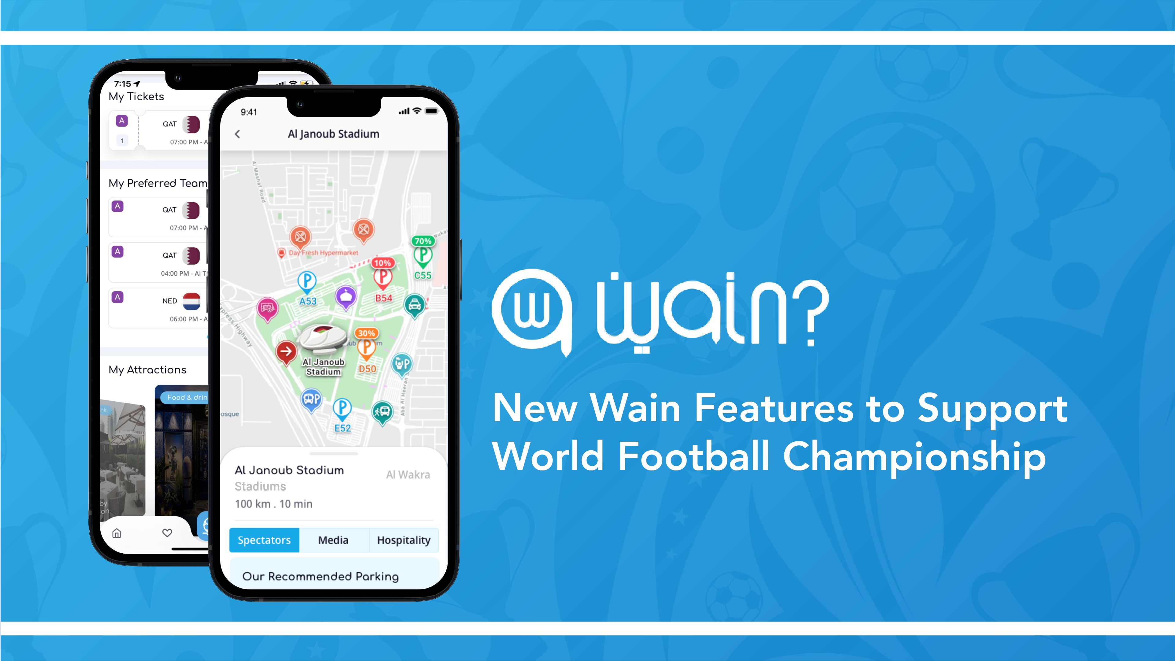 QMIC Releases Major Updates to Wain Mobile App to Support World Football Event